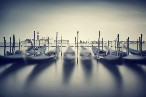 Винтажный городской пейзаж Венеции — стоковое фото