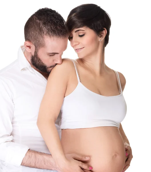 Happy pregnancy — Stock Photo, Image