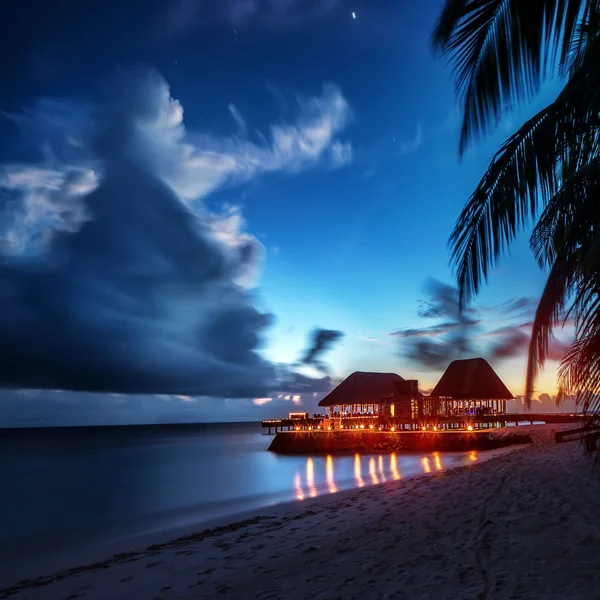 Playa Paradise por la noche — Foto de Stock