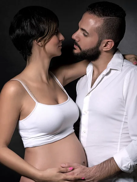 Happy pregnancy — Stock Photo, Image