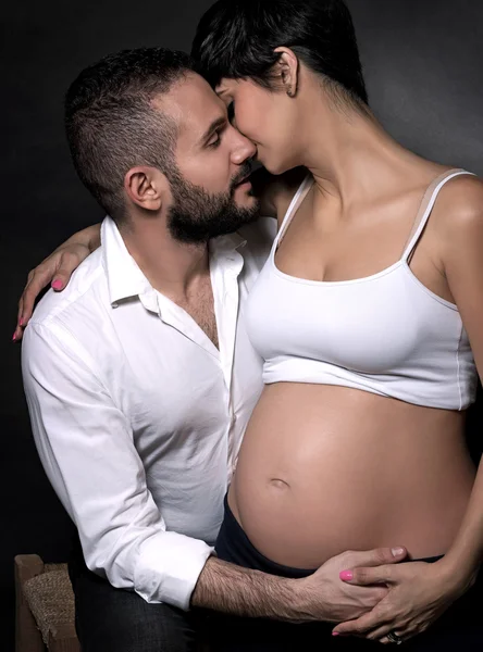 Enjoying pregnancy — Stock Photo, Image