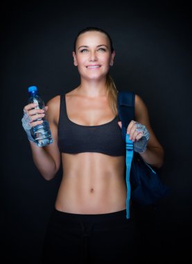 Sportif kadın portre