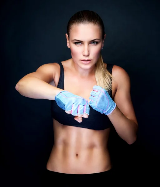 Boxer fille portrait — Photo