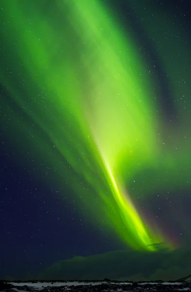 Hermosa luz del norte — Foto de Stock