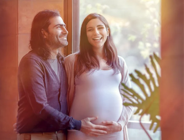 Happy pregnancy time — Stock Photo, Image