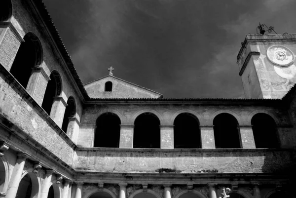 Italy View Padula Charterhouse Southern Italy October 2020 — стоковое фото