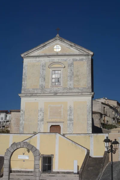 Itália Igreja Saint Annunziata Padula Sul Itália Outubro 2020 — Fotografia de Stock