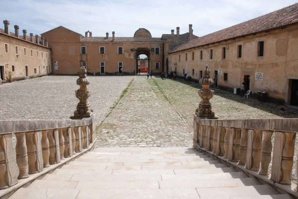 Italia Veduta Della Certosa Padula Italia Meridionale Ottobre 2020 — Foto Stock