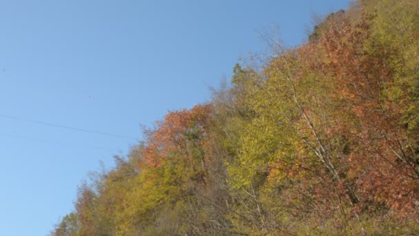 Italy Autumn Mountain Landscape Campania Southern Italy November 2020 — Stock Video