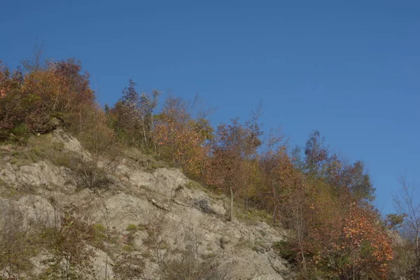 Italia Paisaje Otoño Campania Sur Italia Noviembre 2020 —  Fotos de Stock