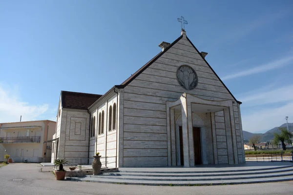 Italien Besichtigung Der Kirche Der Unbefleckten Empfängnis Montecorvino Rovella April — Stockfoto