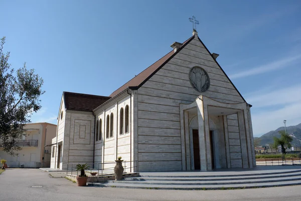 Italien Besichtigung Der Kirche Der Unbefleckten Empfängnis Montecorvino Rovella April — Stockfoto