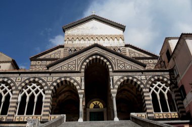 İtalya: Amalfi Katedrali manzarası, 4 Mayıs 2021.