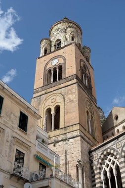 İtalya: Amalfi Katedrali manzarası, 4 Mayıs 2021.