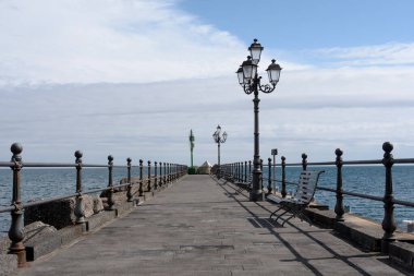 İtalya: Amalfi 'deki kentsel manzara, 4 Mayıs 2021.