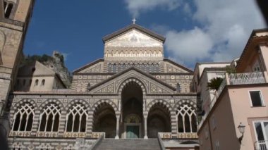 İtalya: Amalfi Katedrali manzarası, 4 Mayıs 2021.