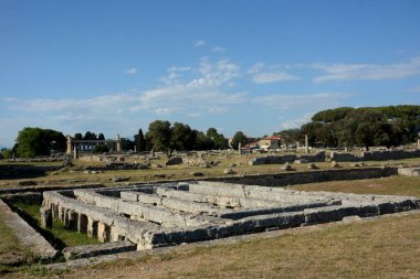İtalya: Paestum Arkeolojik Alanı ve Harabeleri, 2 Haziran 2021.