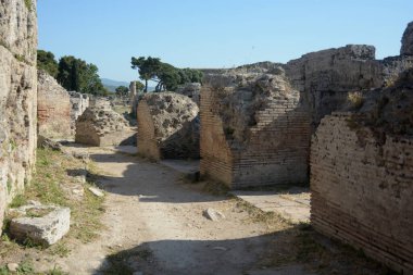 İtalya: Paestum Arkeolojik Alanı ve Harabeleri, 2 Haziran 2021.