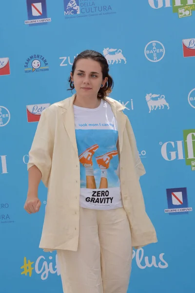 Giffoni Valle Piana Italy July 2021 Greta Esposito Attend Giffoni — 图库照片