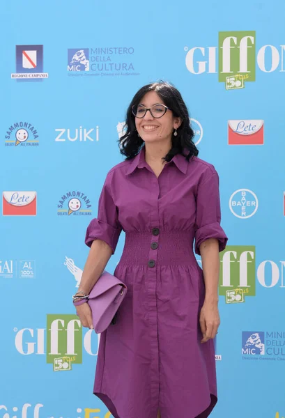 Giffoni Valle Piana Italien Juli 2021 Fabiana Dadone Giffoni Film — Stockfoto