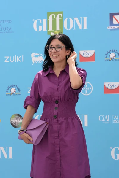 Giffoni Valle Piana Italien Juli 2021 Fabiana Dadone Giffoni Film — Stockfoto