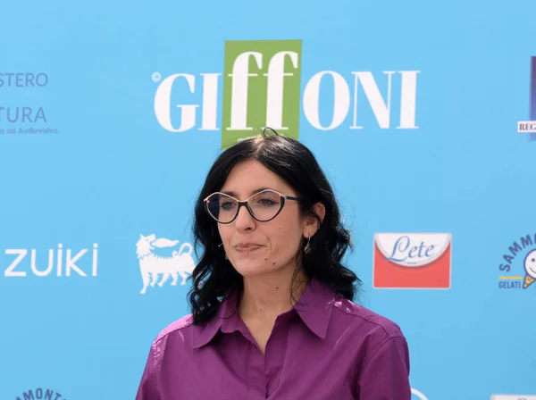 Giffoni Valle Piana Italien Juli 2021 Fabiana Dadone Giffoni Film — Stockfoto