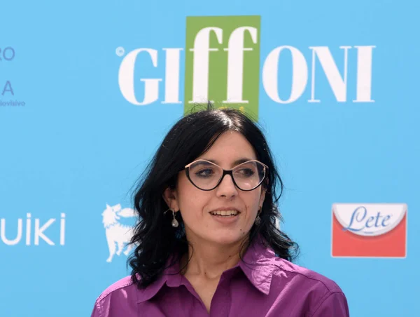 Giffoni Valle Piana Italien Juli 2021 Fabiana Dadone Giffoni Film — Stockfoto