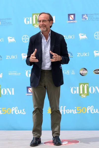 Giffoni Valle Piana Italien Juli 2021 Riccardo Nencini Giffoni Film — Stockfoto