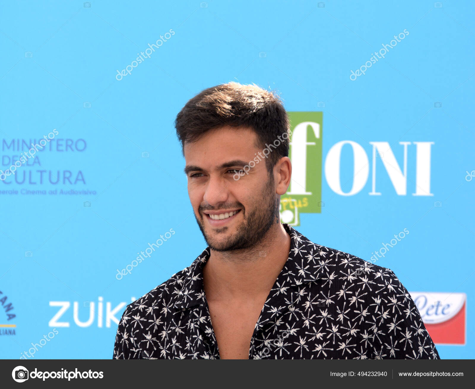 Giffoni Piana Италия Июля 2021 Года Пьерпаоло Претелли.