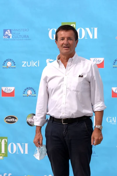 Giffoni Valle Piana Włochy Lipca 2021 Giorgio Gori Giffoni Film — Zdjęcie stockowe