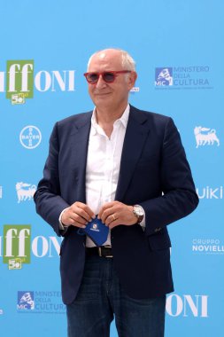 Giffoni Film Festivali 50 Plus 'ta 23 Temmuz 2021' de Giffoni Valle Piana, İtalya 'da Giffoni Valle Piana' da Mario Morcone.