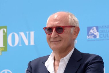 Giffoni Film Festivali 50 Plus 'ta 23 Temmuz 2021' de Giffoni Valle Piana, İtalya 'da Giffoni Valle Piana' da Mario Morcone.