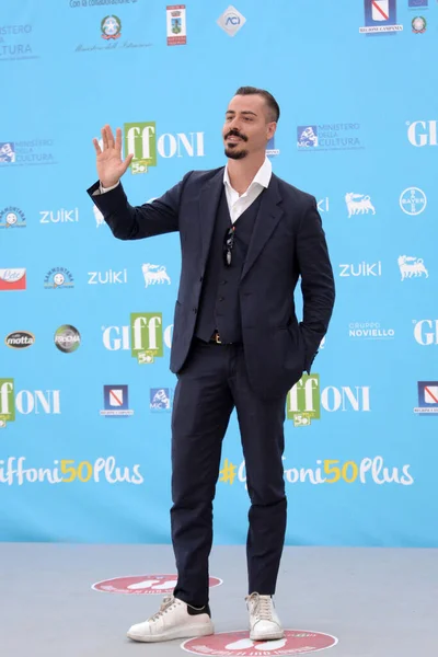 Giffoni Valle Piana Italy July 2021 Simone Giacomini Giffoni Film — 스톡 사진