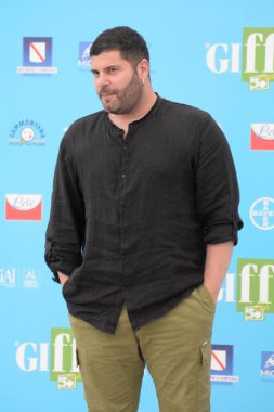 Giffoni Film Festivali 50 Plus Salvatore Esposito - 25 Temmuz 2021 Giffoni Valle Piana, İtalya.