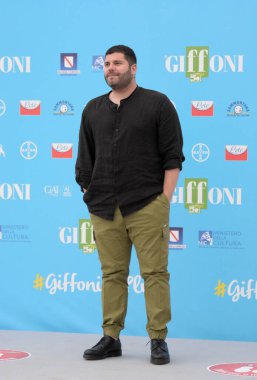 Giffoni Film Festivali 50 Plus Salvatore Esposito - 25 Temmuz 2021 Giffoni Valle Piana, İtalya.