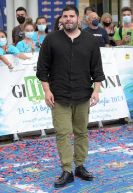 Giffoni Film Festivali 50 Plus Salvatore Esposito - 25 Temmuz 2021 Giffoni Valle Piana, İtalya.