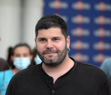 Giffoni Film Festivali 50 Plus Salvatore Esposito - 25 Temmuz 2021 Giffoni Valle Piana, İtalya.