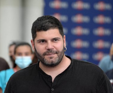 Giffoni Film Festivali 50 Plus Salvatore Esposito - 25 Temmuz 2021 Giffoni Valle Piana, İtalya.