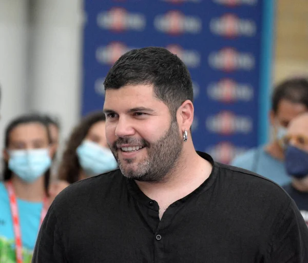 Giffoni Film Festivali 50 Plus Salvatore Esposito - 25 Temmuz 2021 Giffoni Valle Piana, İtalya.