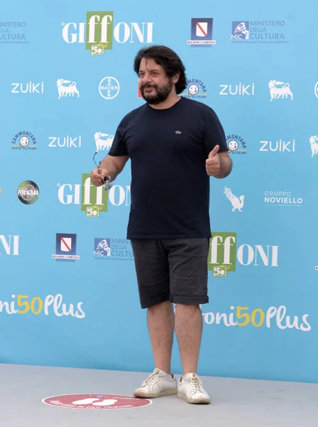 Giffoni Valle Piana Italien Juli 2021 Pasquale Petrolo Alias Lillo — Stockfoto