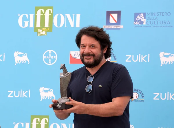 Giffoni Valle Piana Italien Juli 2021 Pasquale Petrolo Alias Lillo — Stockfoto