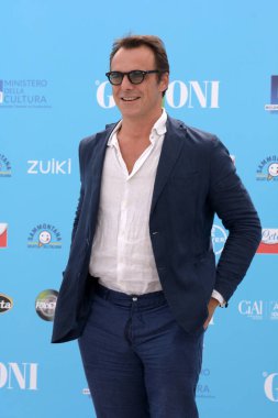 Giffoni Film Festivali 50 Plus 'ta 26 Temmuz 2021' de Alessandro Preziosi Giffoni Valle Piana, İtalya 'da.