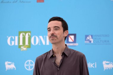 Giffoni Film Festivali 50 Plus 'ta 26 Temmuz 2021' de Giffoni Valle Piana, İtalya 'da Giffoni Valle Piana' da Antonio Diodato.