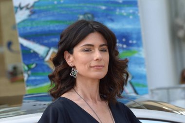 GiFFONI VALLE PIANA - 27 Temmuz 2021: Anna Valle Giffoni Film Festivali 50 Plus - 27 Temmuz 2021 Giffoni Valle Piana, İtalya.