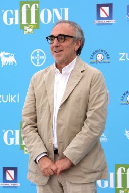 Giffoni Film Festivali 50 Plus 'ta Silvio orlando - 29 Temmuz 2021 Giffoni Valle Piana, İtalya.