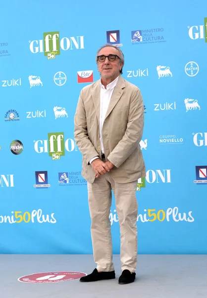 Giffoni Valle Piana Itálie Července 2021 Silvio Orlando Filmovém Festivalu — Stock fotografie