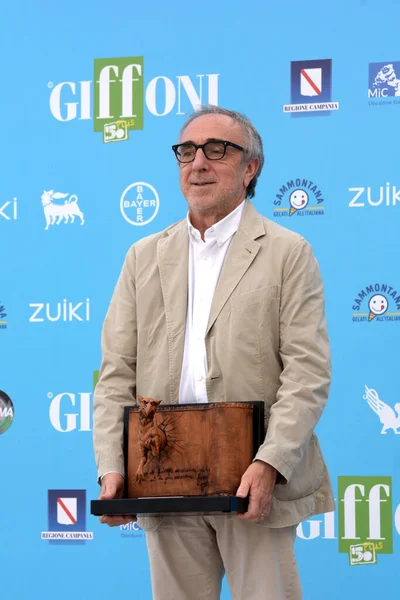 Giffoni Valle Piana Italien Juli 2021 Silvio Orlando Giffoni Film — Stockfoto