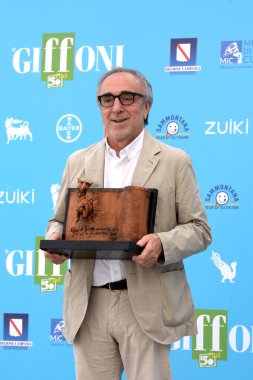 Giffoni Film Festivali 50 Plus 'ta Silvio orlando - 29 Temmuz 2021 Giffoni Valle Piana, İtalya.