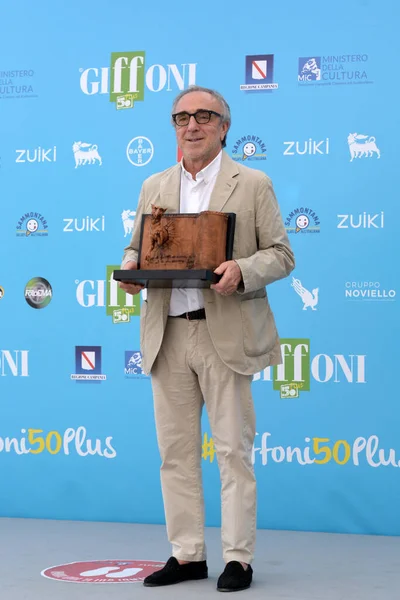 Giffoni Valle Piana Italien Juli 2021 Silvio Orlando Giffoni Film — Stockfoto