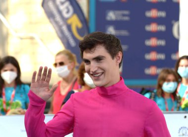 Giffoni Film Festivali 50 Plus 'ta 29 Temmuz 2021' de Rocco Fasano Giffoni Valle Piana, İtalya 'da..